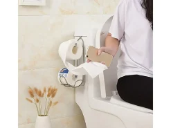 Porta Papel Higiénico Rea 322752 Grey