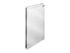 Porta para Animais SucceBuy, Tamanho M, com Fechadura e Rabo Magnético, Quadro de Alumínio