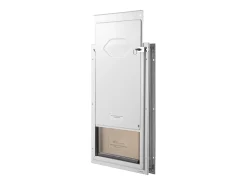 Porta para Animais SucceBuy, Tamanho M, com Fechadura e Rabo Magnético, Quadro de Alumínio