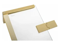 Portas De Chuveiro Rea Hugo 80 Brush Gold