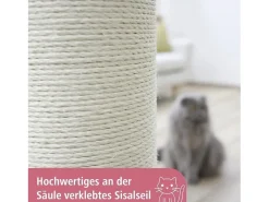 Poste arranhador para gatos Opal Ultra 80 cm cinzento
