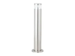 Poste exterior AVON BRILLIANT cinza aço especial LED 4W IP44 51 cm