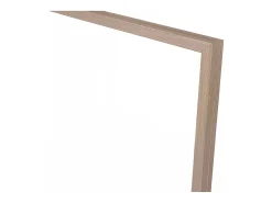 Poste para divisória alumínio termolacado A105 cm natural claro BAYVIEW