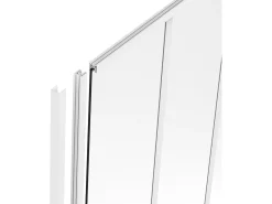 Poste para divisória alumínio termolacado A105 cm branco BAYVIEW