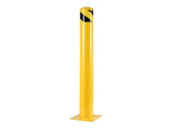 Pote de Segurança SucceBuy, Bollard de Segurança em Tubo de Aço 107x14 cm 2 Unidades, para Estacionamento, Veículos, Peatões, Escolas