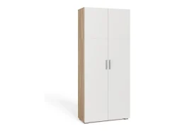 Prateleira de arquivo branco/sonoma 80x37x182.4 frank