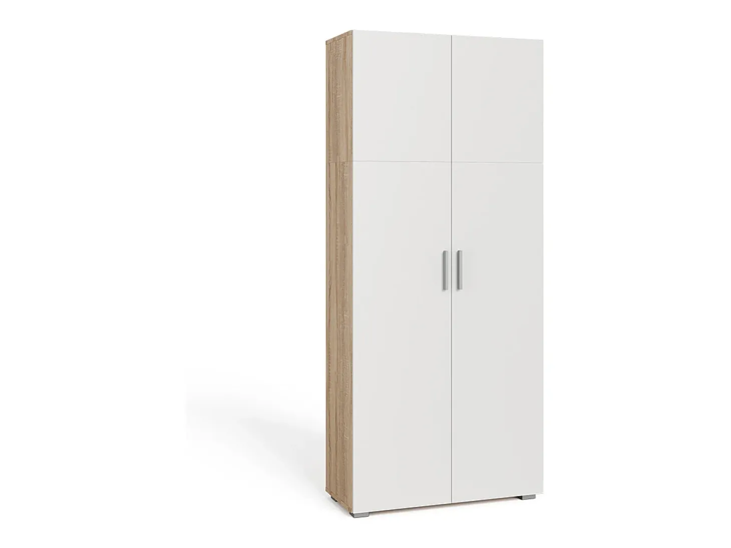 Prateleira de arquivo branco/sonoma 80x37x182.4 frank