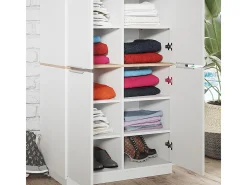 Prateleira de arquivo branco/sonoma 82x50x179 betti