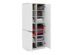 Prateleira de arquivo branco/sonoma 82x50x179 betti