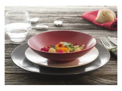 Prato de Salada e Massa Stone Rouge 19 cm (Conjunto de 6)