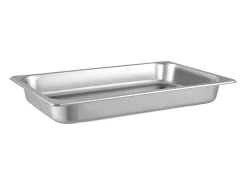 Prato Plano SucceBuy Lote de 6 Panelas de Vapor Profundas SucceBuy de 6.5CM, Tamanho Padrão, 8.5 L, em Aço Inoxidável, Anti-Obstrução