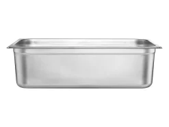 Prato Plano SucceBuy Lote de 6 Panos de Vapor de Tamanho Padrão, em Aço Inoxidável, de 15.2 CM de Profundidade