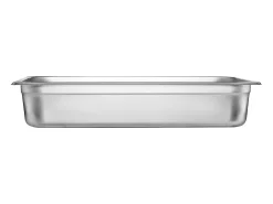 Prato Plano SucceBuy Panela de Vapor Full Size Hotel Pan, em Aço Inoxidável, 10.2CM de Profundidade