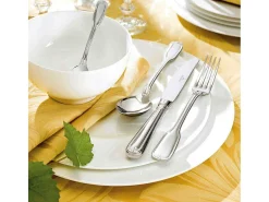 Prato raso de porcelana branco D27 cm, Royal
