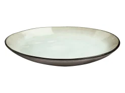 Prato raso Shadow Nacre 28 cm (conjunto de 6) - Grés Reativo Esmaltado - Marrom