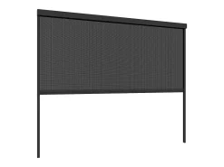 Pérgola bioclimática autoportante alumínio 12m² cortina retrátil - Antracite - ALMAFI