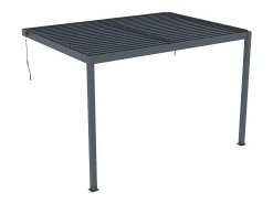Pérgola bioclimática em alumínio com lâminas orientáveis 11,85 m² MANDELLO
