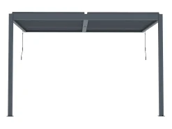 Pérgola bioclimática em alumínio com lâminas orientáveis 11,85 m² MANDELLO