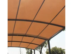 Pérgola Deslizante Extensível e Garagem 9m² a 16m² Cinza e Bege ICARIA
