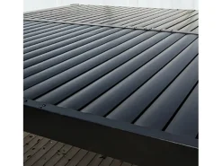 Pérgula bioclimática 4x3m Alumínio Cinza Antracite NAXOS