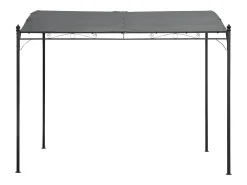 Pérgula montada na parede 3 × 2,5m NICE cinzento