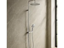 Profumo coluna de duche sem misturador cromada Essebagno