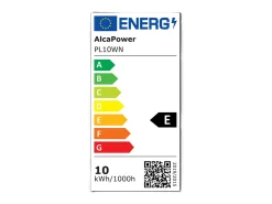 Projetor LED Preto 230V 10W 4000K Tampa Leitosa 950lm 89x62x25,5 mm