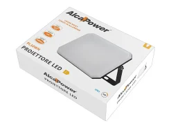 Projetor LED Preto 230V 30W 4000K Tampa Leitosa 3000lm 140x100x25,7 mm