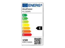 Projetor LED Preto 230V 150W 4000K Tampa Leitosa 15000lm 321x222x34,5 mm
