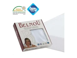 Protetor de colchão impermeável/respirável Altea, algodão, branco, 150 cm