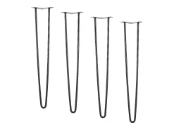 Pés de Móvel SucceBuy, 71.12cm, Metal, Robusto, Mesa de Jantar, Moderno, Perfeitos para Móveis de Sala e Design Contemporâneo