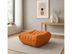 Pufe 86x40x80 cm laranja nua n22-19