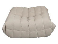 Puff 86x40x80 cm bege nua N22-4