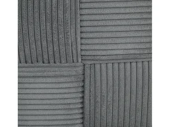 Puff 46x41x46 cm cinza