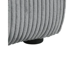 Puff 46x41x46 cm cinza