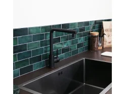 Pure II misturador para lava-loiça preto Essebagno