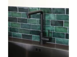 Pure II misturador para lava-loiça preto Essebagno