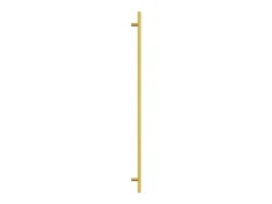Puxadores para móveis 10 pcs 480 mm aço inoxidável dourado