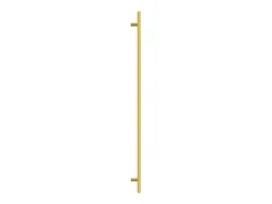 Puxadores para móveis 20 pcs 480 mm aço inoxidável dourado