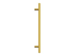 Puxadores para móveis 5 pcs 192 mm aço inoxidável dourado