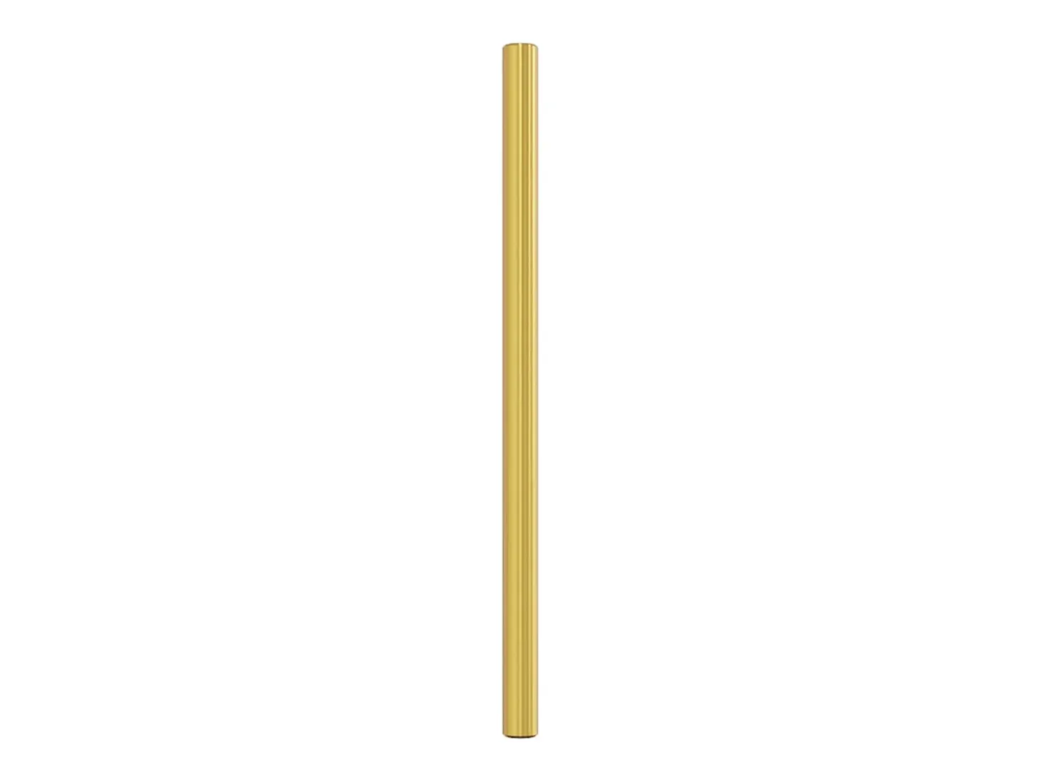 Puxadores para móveis 10 pcs 160 mm aço inoxidável dourado