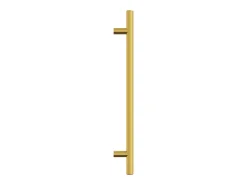 Puxadores para móveis 20 pcs 192 mm aço inoxidável dourado