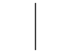 Puxadores para móveis 10 pcs 320 mm aço inoxidável preto