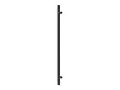 Puxadores para móveis 10 pcs 320 mm aço inoxidável preto