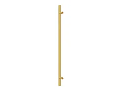 Puxadores para móveis 10 pcs 320 mm aço inoxidável dourado