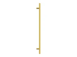 Puxadores para móveis 5 pcs 320 mm aço inoxidável dourado