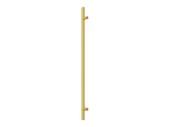 Puxadores para móveis 5 pcs 320 mm aço inoxidável dourado