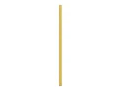 Puxadores para móveis 10 pcs 224 mm aço inoxidável dourado