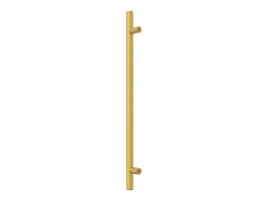 Puxadores para móveis 10 pcs 224 mm aço inoxidável dourado