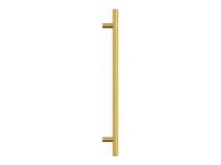 Puxadores para móveis 20 pcs 224 mm aço inoxidável dourado
